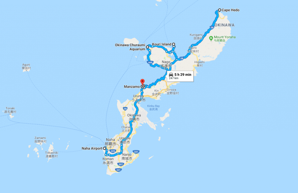 First-Timer Road Trip to Okinawa