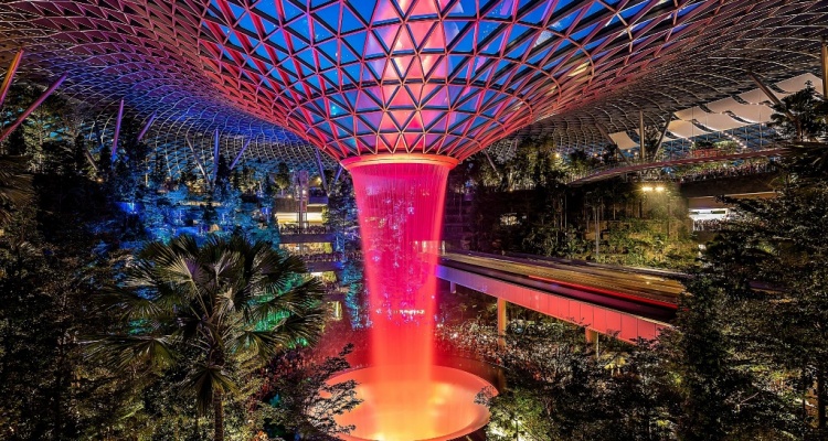 shooting a new landmark as iconic as the Jewel at Changi Airport