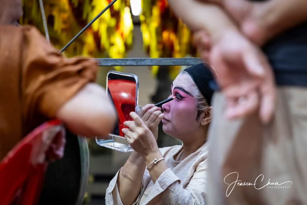 Chinese Opera Backstage Photography